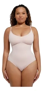 BODY SUIT VIRAL REDUCTOR MODELADOR INVISIBLE COLALESS BEIGE 360 - 1