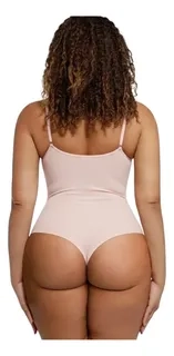 BODY SUIT VIRAL REDUCTOR MODELADOR INVISIBLE COLALESS BEIGE 360 - 2