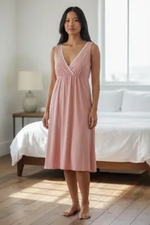 CONJUNTO CAMISA DORMIR MAS BATA MUJER. CALIDAD PREMIUM 263 - 4