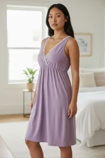 CONJUNTO CAMISA DORMIR MAS BATA MUJER. CALIDAD PREMIUM 263 - 6