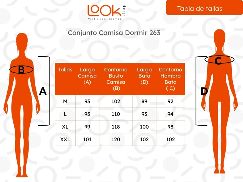 CONJUNTO CAMISA DORMIR MAS BATA MUJER. CALIDAD PREMIUM 263 - 9