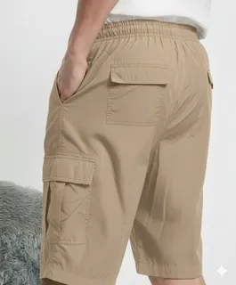SHORT BERMUDA CARGO HOMBRE. PANTALON CORTO. BOLSILLOS K33 - 3