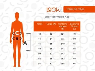 SHORT BERMUDA CARGO HOMBRE. PANTALON CORTO. BOLSILLOS K33 - 6