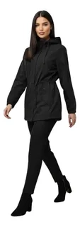CORTA VIENTO MUJER PARKA LIVIANA PREMIUM CHAQUETA GORRO IMPE H2 - 1