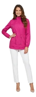 CORTA VIENTO MUJER PARKA LIVIANA PREMIUM CHAQUETA GORRO IMPE H2 - 1