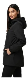 CORTA VIENTO MUJER PARKA LIVIANA PREMIUM CHAQUETA GORRO IMPE H2 - 2