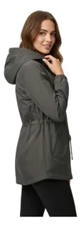 CORTA VIENTO MUJER PARKA LIVIANA PREMIUM CHAQUETA GORRO IMPE H2 - 3