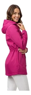 CORTA VIENTO MUJER PARKA LIVIANA PREMIUM CHAQUETA GORRO IMPE H2 - 3