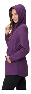 CORTA VIENTO MUJER PARKA LIVIANA PREMIUM CHAQUETA GORRO IMPE H2 - 3