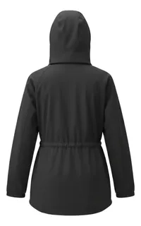 CORTA VIENTO MUJER PARKA LIVIANA PREMIUM CHAQUETA GORRO IMPE H2 - 5