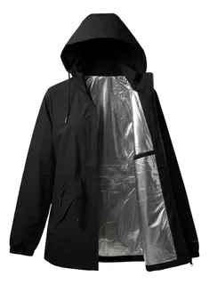 CORTA VIENTO MUJER PARKA LIVIANA PREMIUM CHAQUETA GORRO IMPE H2 - 6