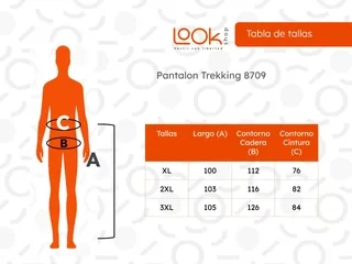PANTALON TREKKING SECADO RAPIDO HOMBRE SOFTSHELL TACTICO 8709 - 6