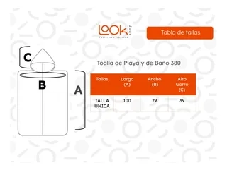TOALLA DE PLAYA Y DE BAÑO CON CAPUCHA, SECADO RAPIDO TIGRE 380 - 2