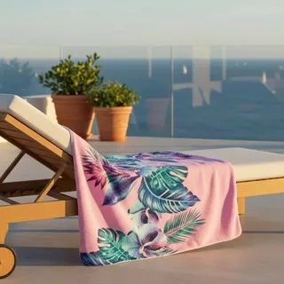 TOALLA DE PLAYA Y DE BAÑO CON CAPUCHA, SECADO RAPIDO TIGRE 380 - 5