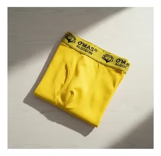 PACK 4 BOXER HOMBRE. CALZONCILLO. AMARILLO AÑO NUEVO. 340 - 6