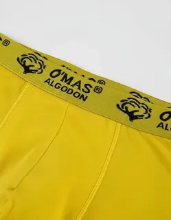 PACK 4 BOXER HOMBRE. CALZONCILLO. AMARILLO AÑO NUEVO. 340 - 7