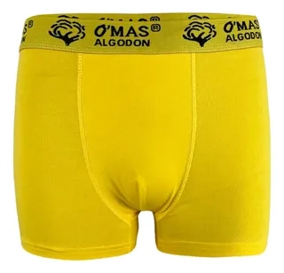 PACK 4 BOXER HOMBRE. CALZONCILLO. AMARILLO AÑO NUEVO. 340 - 8