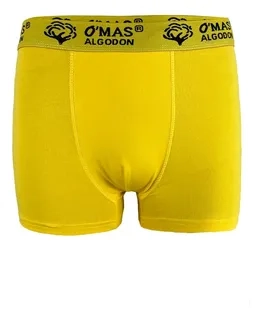 PACK 4 BOXER HOMBRE. CALZONCILLO. AMARILLO AÑO NUEVO. 340 - 9