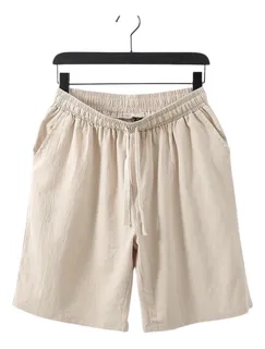 PANTALON CORTO HOMBRE LINO. SHORT PREMIUM LIVIANO, CASUAL 7148 - 3