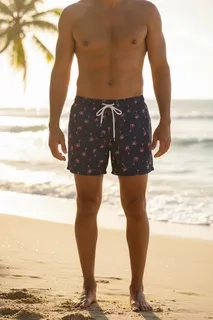 TRAJE DE BAÑO HOMBRE FORRO MALLA. DIFERENTES DISEÑOS 264 - 1