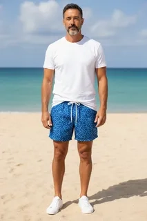 TRAJE DE BAÑO HOMBRE FORRO MALLA. DIFERENTES DISEÑOS 264 - 2