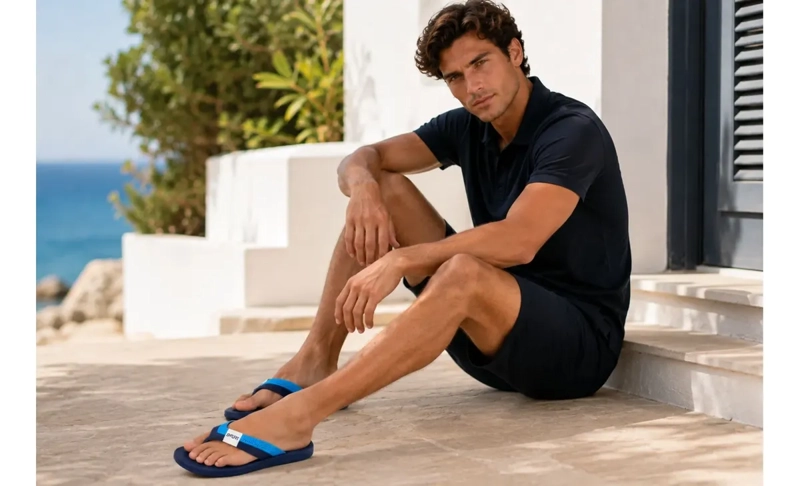 CHALAS HOMBRES HAWAIANAS GOMA SUELA EXTRA CONFORTABLE DUCHA 144 - 4