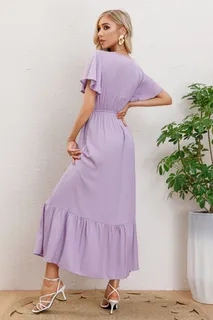 VESTIDO LARGO VISCOSA MUJER, MAXI VESTIDO 3328 - 3