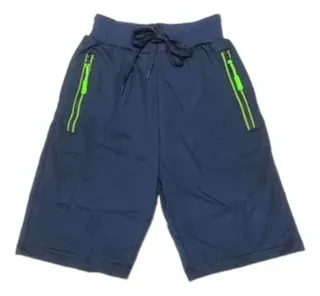 PACK 3 SHORT ALGODON DEPORTIVO NIÑOS BOLSILLOS 753 - 7