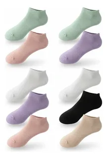 PACK 12 PARES CALCETA DEPORTIVA PREMIUM BAMBU ALGODON. MUJER - 1