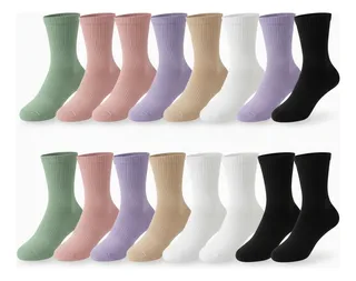 PACK 12 PARES CALCETA DEPORTIVA PREMIUM BAMBU ALGODON. MUJER - 1