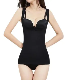 CAMISETA MUSCULOSA MUJER FAJA REDUCTORA NYLON COMPRESION 517 - 1