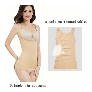 CAMISETA MUSCULOSA MUJER FAJA REDUCTORA NYLON COMPRESION 517 - 7