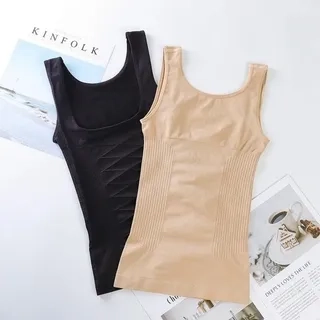 CAMISETA MUSCULOSA MUJER FAJA REDUCTORA NYLON COMPRESION 517 - 10
