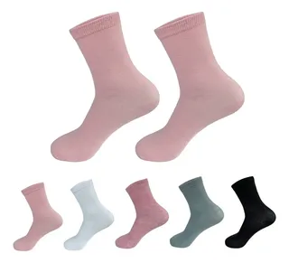 PACK 6 PARES, CALCETAS UNISEX ALGODON, COLORES SURTIDOS 990 - 1