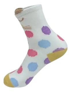 PACK 6 PARES, CALCETINES NIÑOS/NIÑAS ALGODON, DISEÑOS 298 - 4