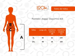 PANTALON JOGGER MUJER, DEPORTIVO BOLSILLOS. SECADO RAPIDO 813 - 4