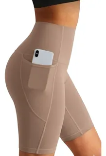 CALZA CORTA MUJER, SHORT DEPORTIVO TIRO ALTO, BOLSILLOS 0358 - 2