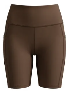 CALZA CORTA MUJER, SHORT DEPORTIVO TIRO ALTO, BOLSILLOS 0358 - 3