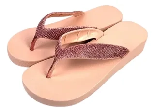 SANDALIAS ANTIDESLIZANTES PLAYA VERANO MUJER HAWAIANA CHALAS 1262 - 3
