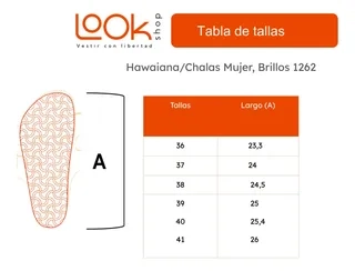 SANDALIAS ANTIDESLIZANTES PLAYA VERANO MUJER HAWAIANA CHALAS 1262 - 7