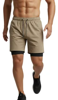 SHORT HOMBRE, TELA SECADO RAPIDO. ULTRA LIVIANO. 401 - 3