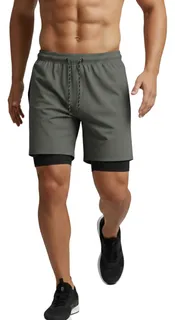 SHORT HOMBRE, TELA SECADO RAPIDO. ULTRA LIVIANO. 401 - 3