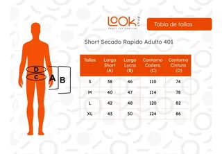 SHORT HOMBRE, TELA SECADO RAPIDO. ULTRA LIVIANO. 401 - 5