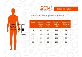 SHORT HOMBRE, TELA SECADO RAPIDO. ULTRA LIVIANO. 401 - 5