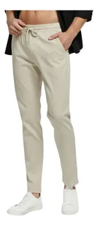 PANTALON LINO HOMBRE, CORTE RECTO, PRETINA ELASTICADA 7141 - 3