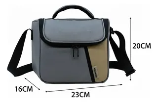 LONCHERA TERMICA IMPERMEABLE. TELA ENGOMADA ESCOLAR PORTATIL 6170 - 3