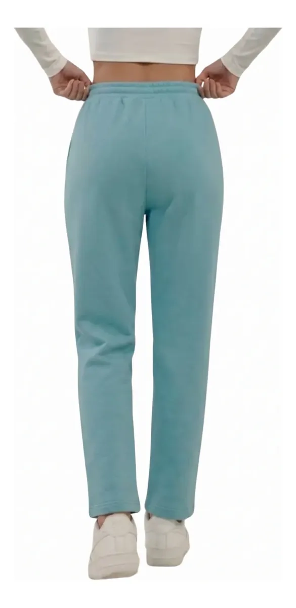 PANTALON JOGGER BUZO MUJER ALGODON FORRO POLAR 138 - 5