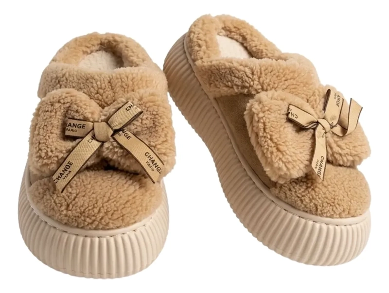 ZAPATILLA DE DESCANSO FORRADA CHIPORRO COMODA ZAPATO INVIERN 121 - 3
