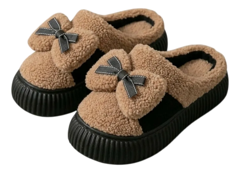ZAPATILLA DE DESCANSO FORRADA CHIPORRO COMODA ZAPATO INVIERN 121 - 4
