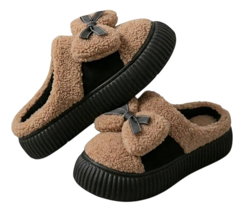 ZAPATILLA DE DESCANSO FORRADA CHIPORRO COMODA ZAPATO INVIERN 121 - 5